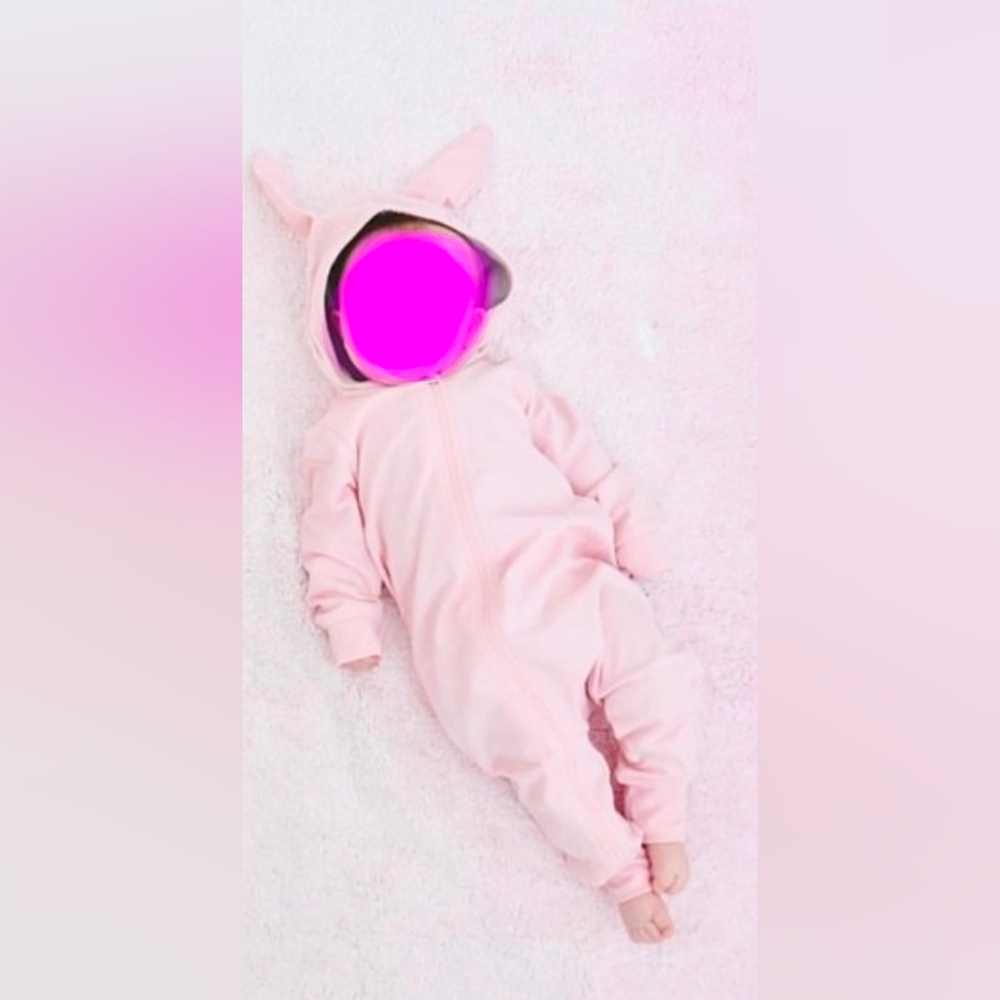Purl Lamb Pink Bunny Size 6-12m